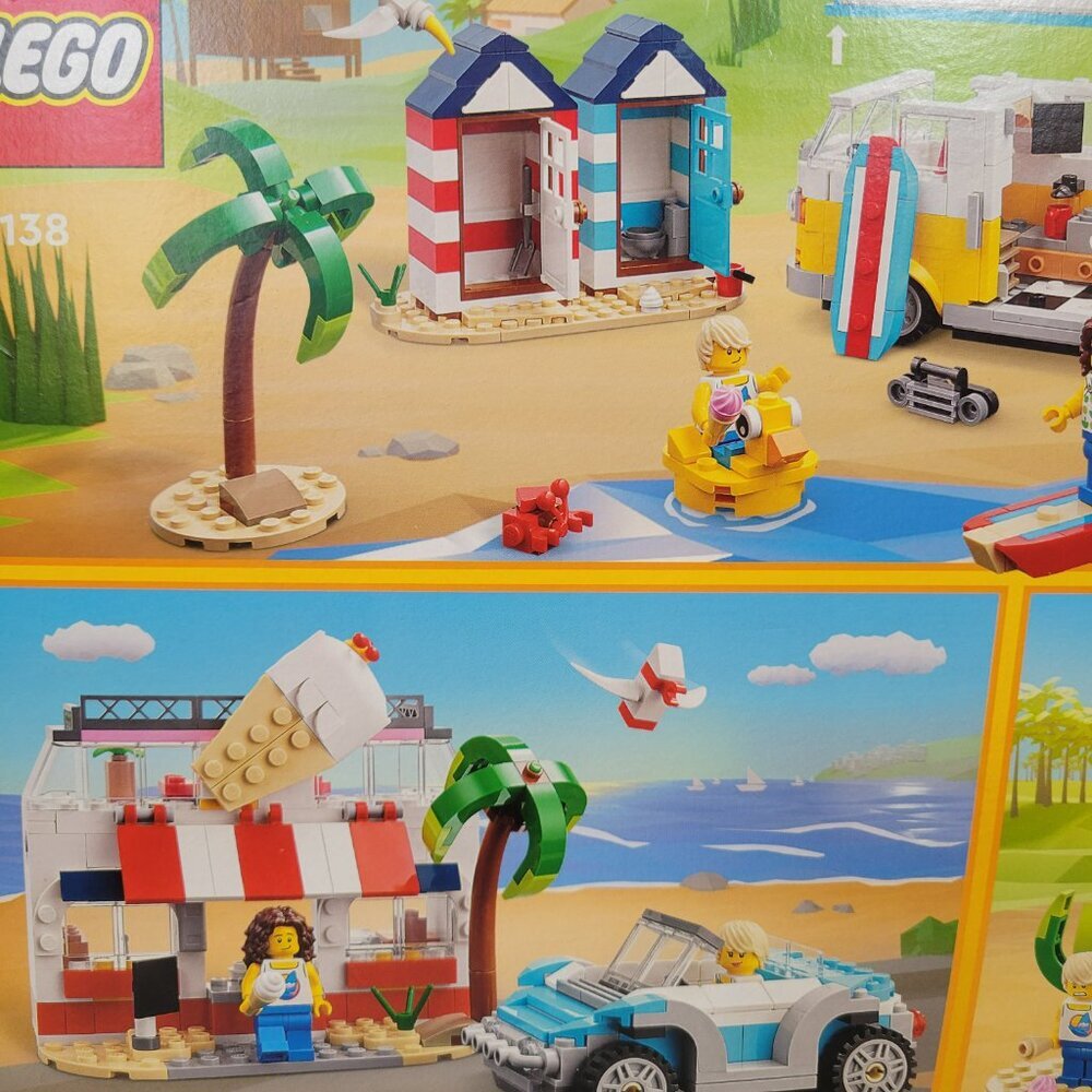 Lego Creator 3 in 1 Beach Camper Van 31138 - Picture 8 of 10